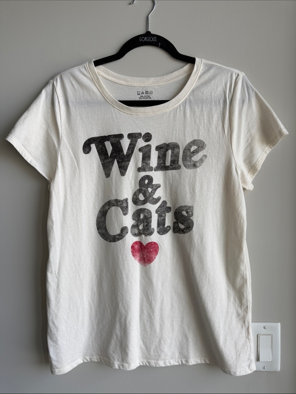 Wine & Cats Graphic Tee